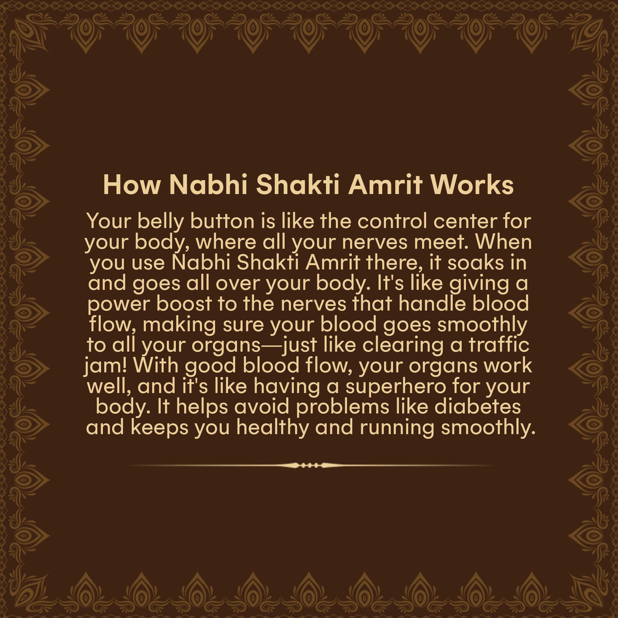 Nabhi Shakti Amrit – Ayurvedic Nabhi Therapy Oil (30 ml) - Image 3