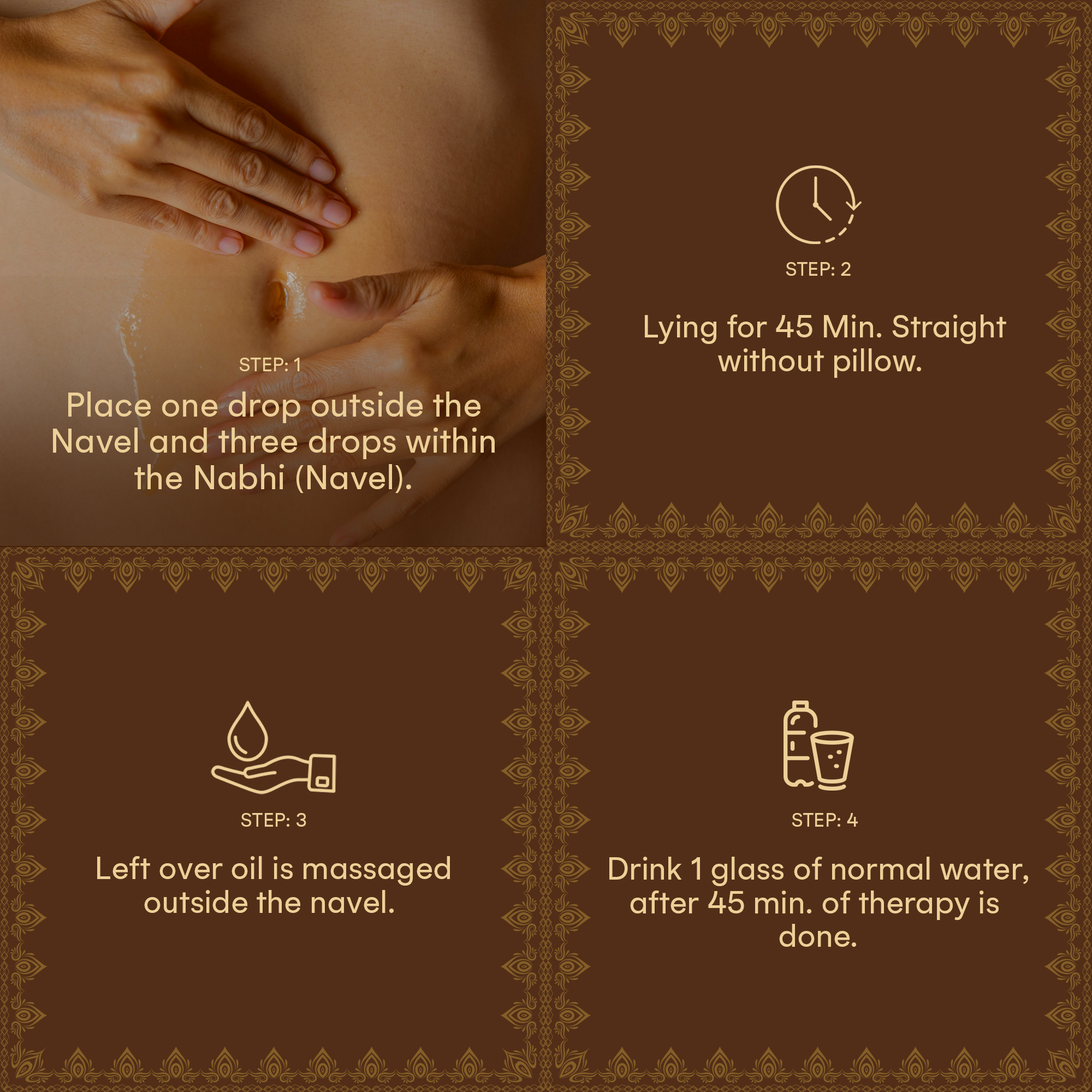 Nabhi Shakti Amrit – Ayurvedic Nabhi Therapy Oil (30 ml) - Image 5