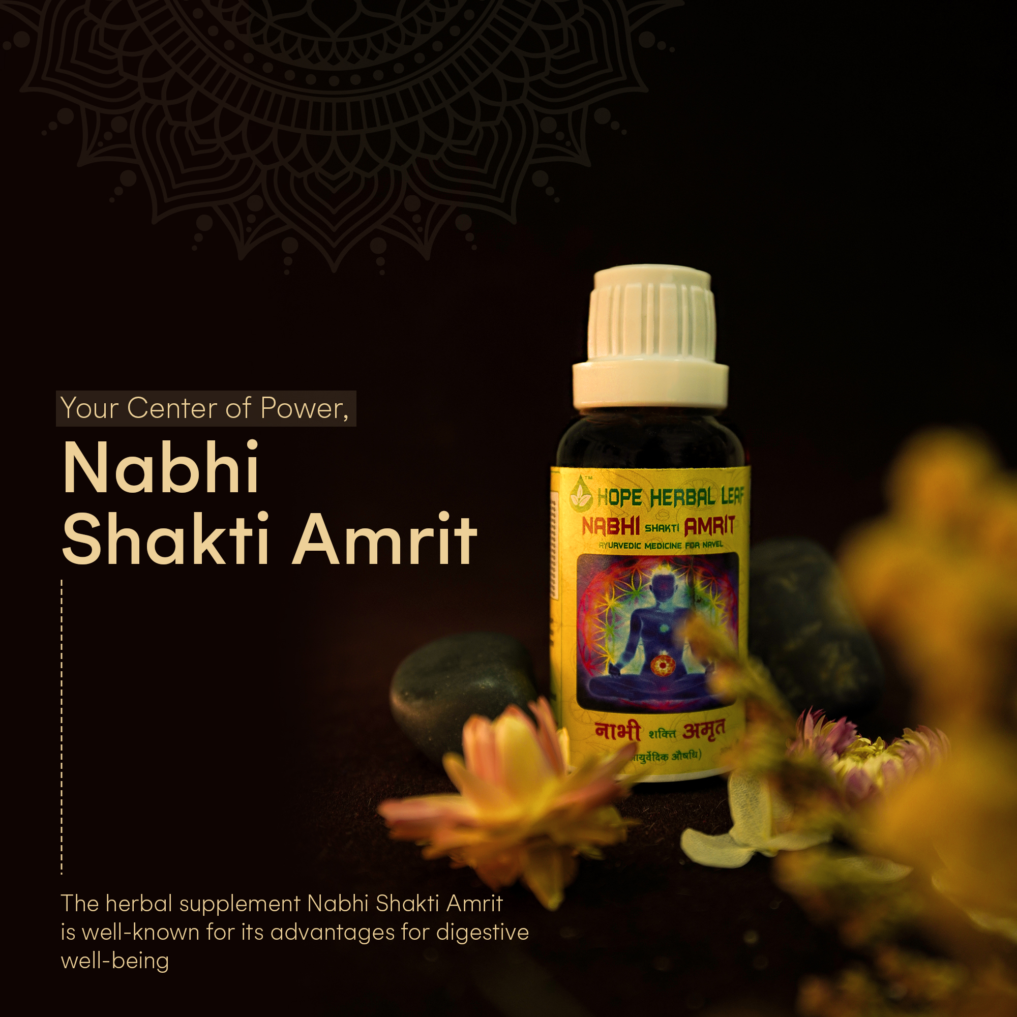Nabhi Shakti Amrit – Ayurvedic Nabhi Therapy Oil (30 ml) - Image 2